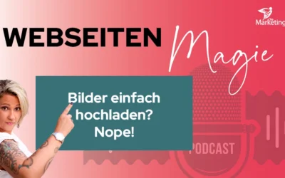Bilder einfach hochladen? Nope.