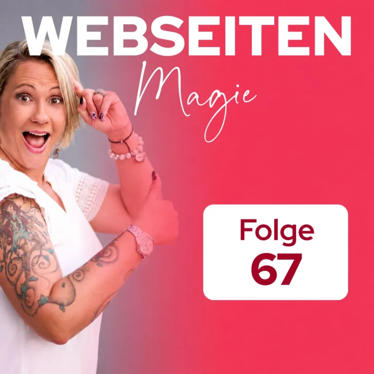 Startseite mit Struktur statt Chaos