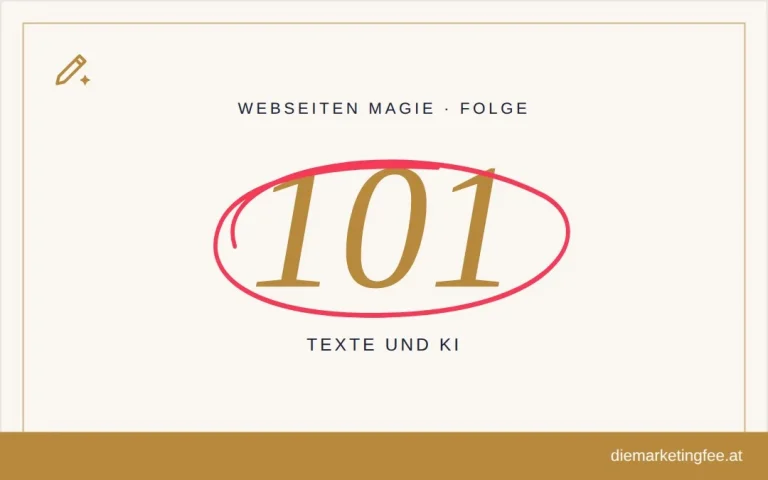 Welche Kontaktmöglichkeit passt 2 WEBSEITEN Magie Folge 101 – Texte und KI