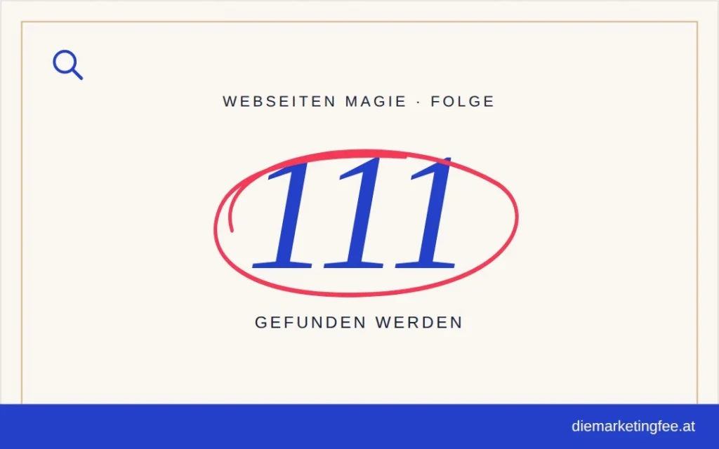 In ChatGPT gefunden werden 1 WEBSEITEN Magie Folge 111 – Gefunden werden