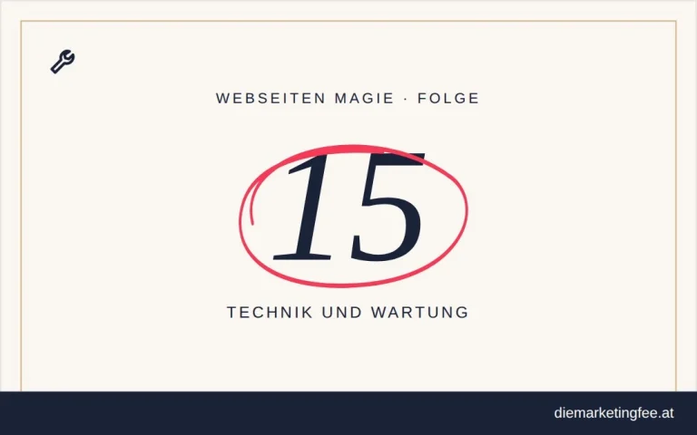 WEBSEITEN Magie Folge 15 – Technik und Wartung