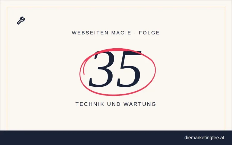 WEBSEITEN Magie Folge 35 – Technik und Wartung