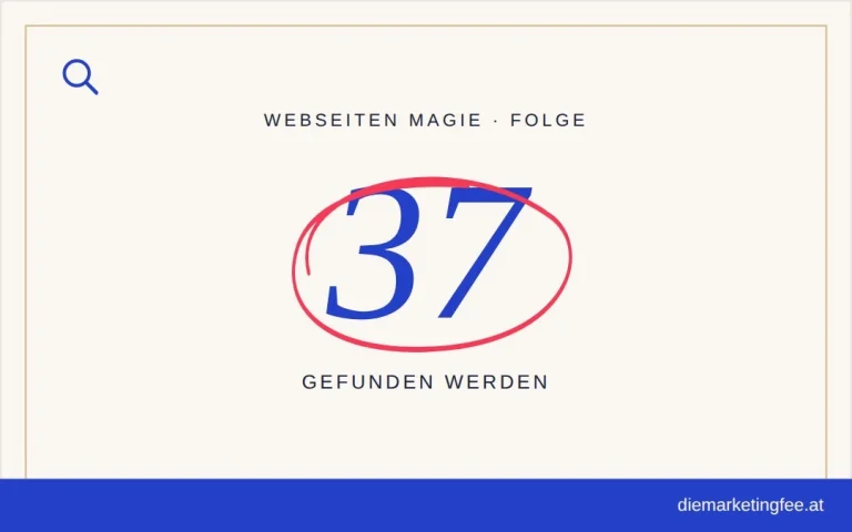 WEBSEITEN Magie Folge 37 – Gefunden werden
