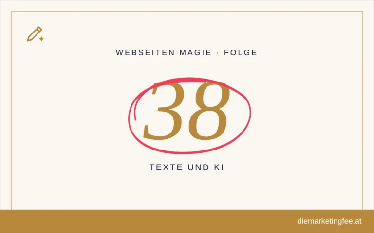 WEBSEITEN Magie Folge 38 – Texte und KI