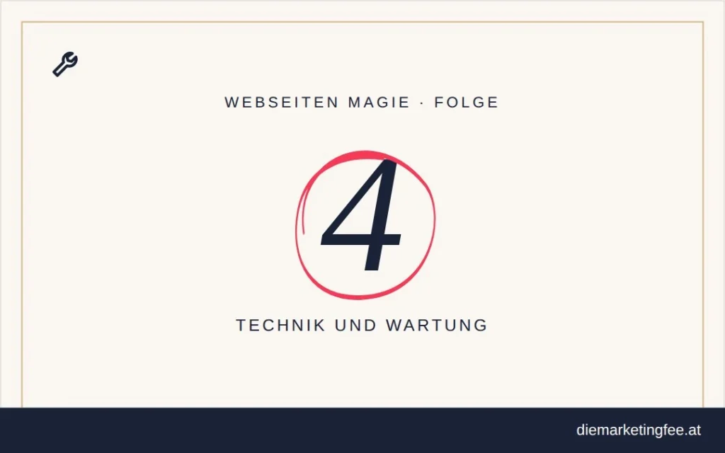 WEBSEITEN Magie Folge 4 – Technik und Wartung