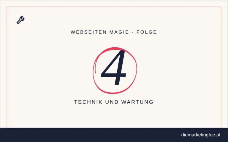 WEBSEITEN Magie Folge 4 – Technik und Wartung