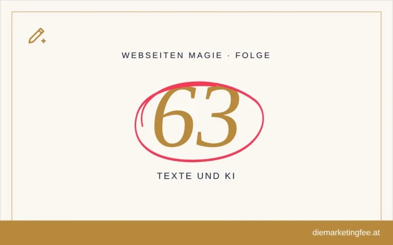 Zu eng, zu voll, zu viel? Dann fehlt Weißraum! 11 WEBSEITEN Magie Folge 63 – Texte und KI