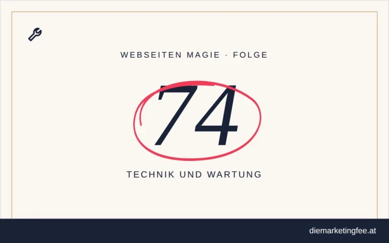 Die 5 fatalsten Technik-Fehler 7 WEBSEITEN Magie Folge 74 – Technik und Wartung