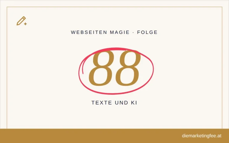 Die 6 häufigsten Denkfehler 4 WEBSEITEN Magie Folge 88 – Texte und KI
