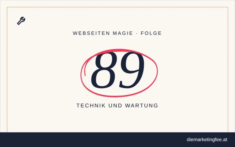 Plugin-Dschungel auf deiner Website 5 WEBSEITEN Magie Folge 89 – Technik und Wartung