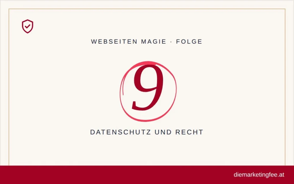 Barrierefreiheit für Websites 1 WEBSEITEN Magie Folge 9 – Datenschutz und Recht